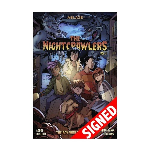 The Nightcrawlers Hardcover SIGNED