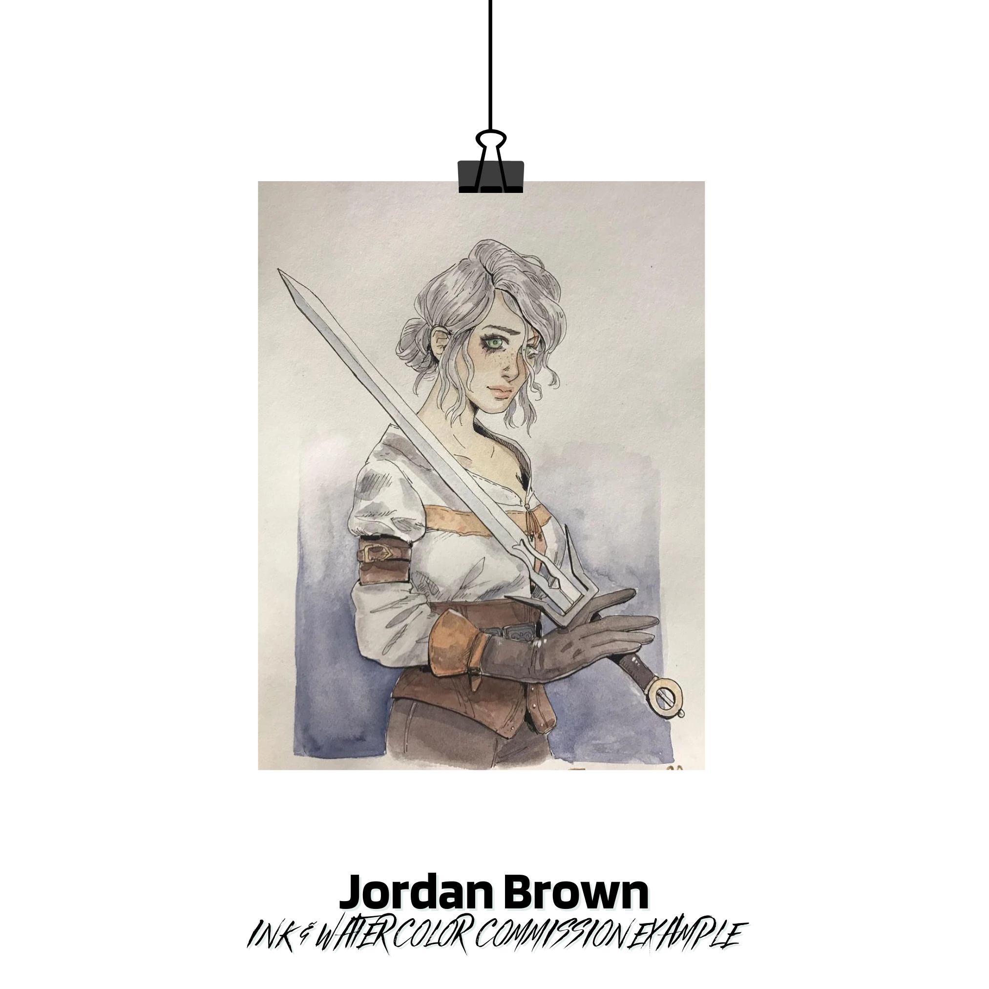 Jordan Ink & Watercolor